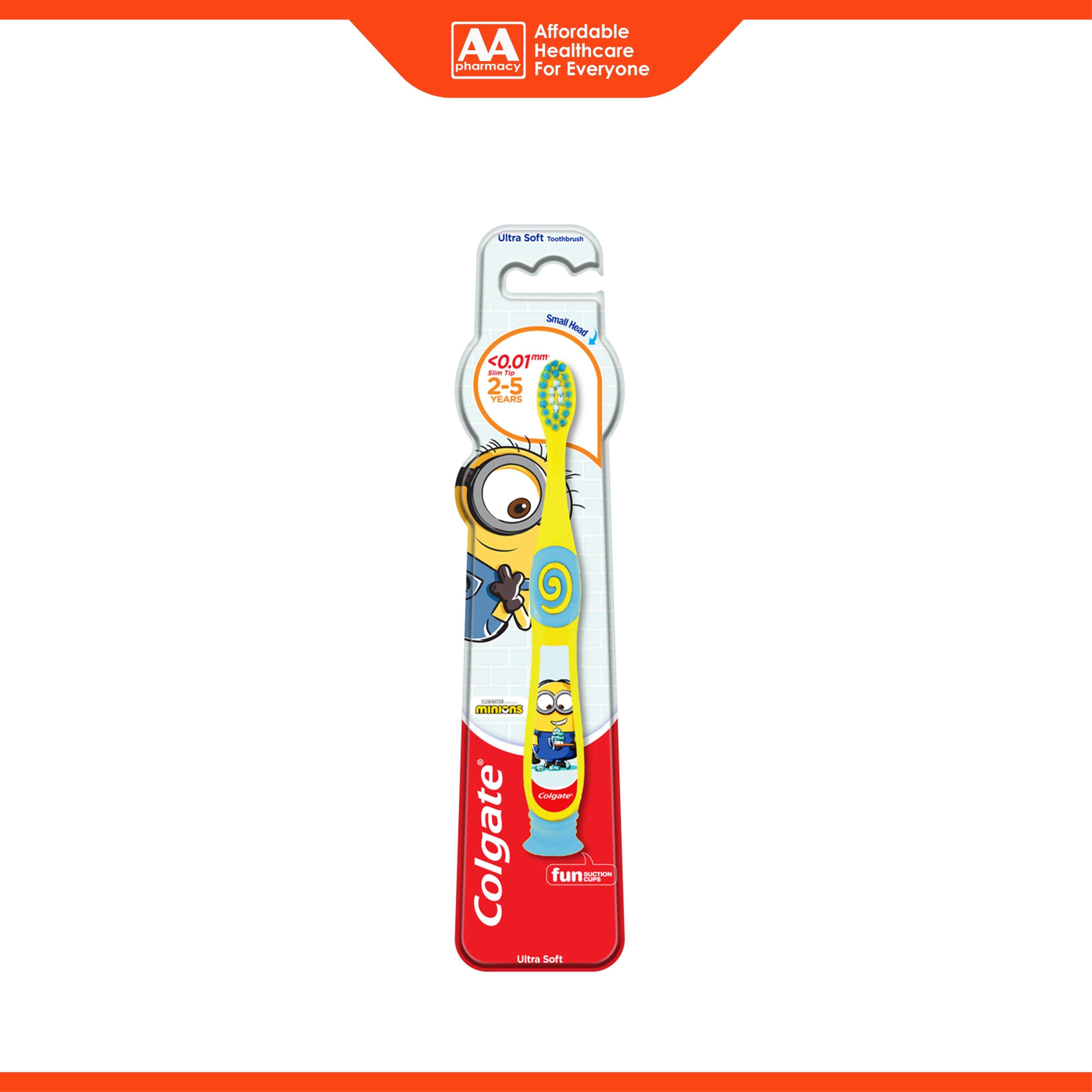Colgate Minions Toothbrush Ultra Soft For Children 2-5 Years (1's)