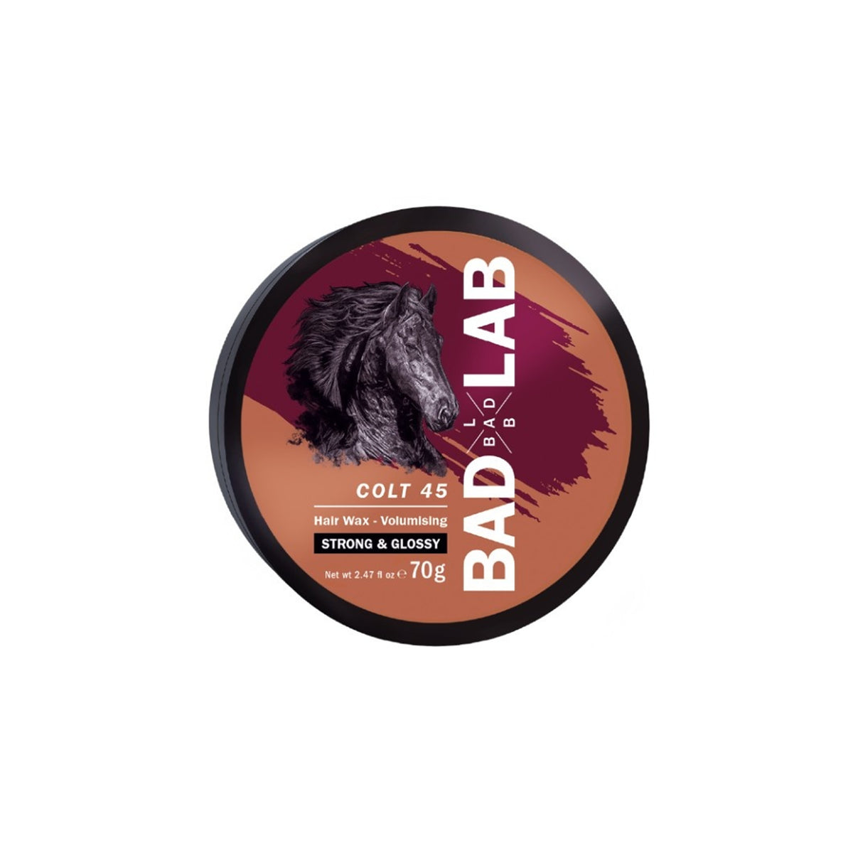 Bad Lab Colt 45 Hair Wax - Volumising, Strong and Glossy (70g)