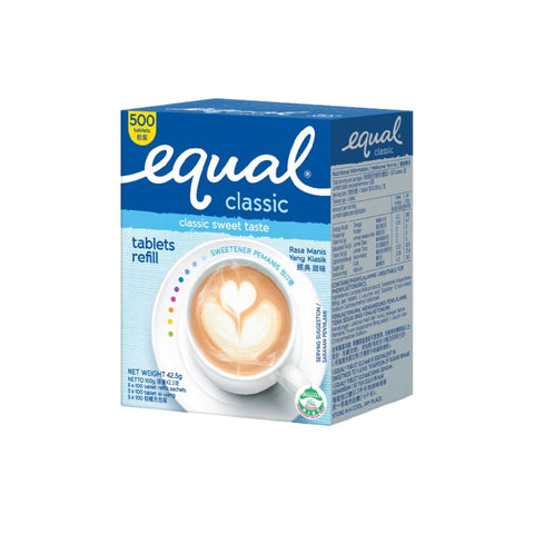 Equal Classic Sweetener Tablet 500's (Refill)