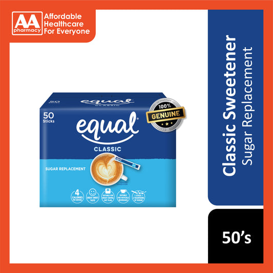 Equal Classic Sweetener Stick Sachet 50's