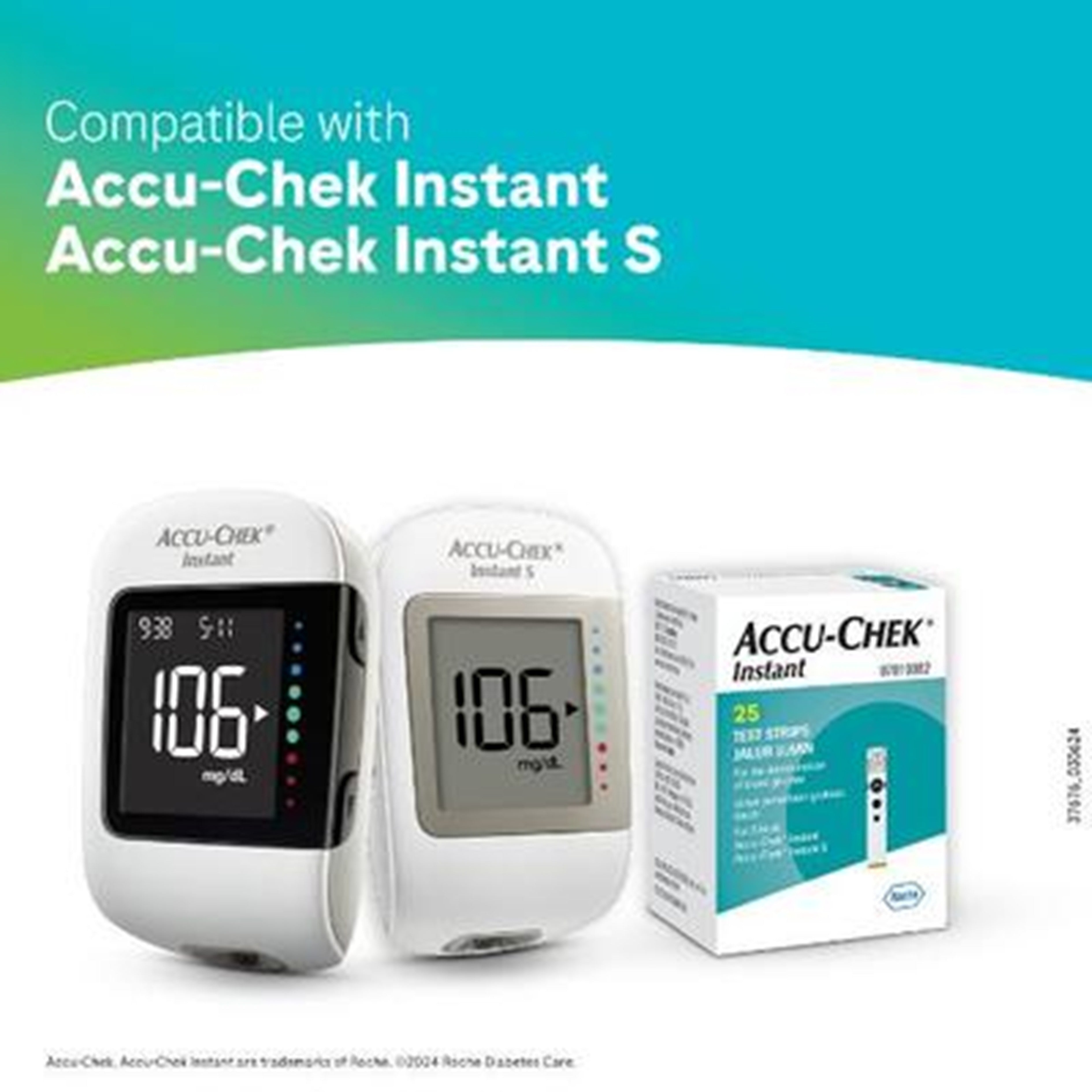 Accu-Chek Instant Blood Glucose Test Strip 50's (Compatible with Accu-Chek Instant and Instant S Blood Glucose Meter)