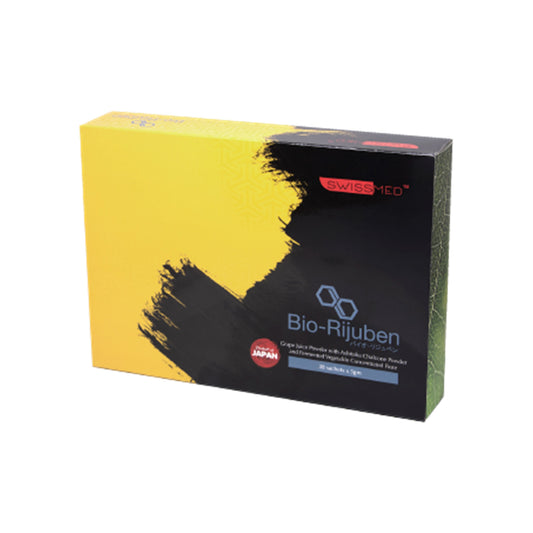 Swissmed Bio-Rijuben (Grape Juice Powder with Ashitaba Chalcone Powder + Fermented Vegetable Concentrated Paste) Sachet 5gx28's
