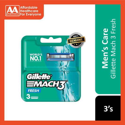 Gillette Mach 3 Fresh Cartridge 3's