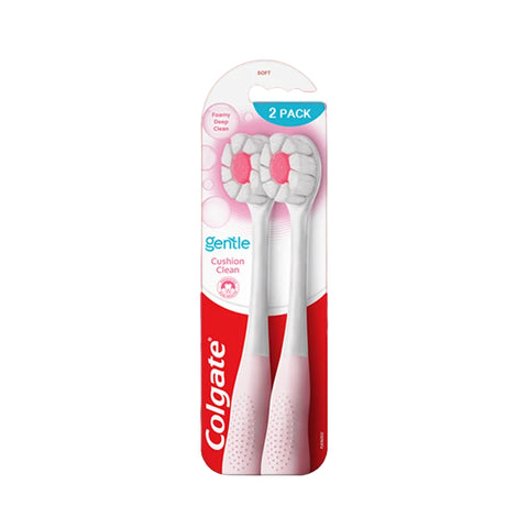 Colgate Toothbrush (Gentle Cushion Clean, Soft) 2's