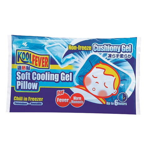 KoolFever Non-Freeze Soft Cooling Gel Pillow (For All Ages) 1's