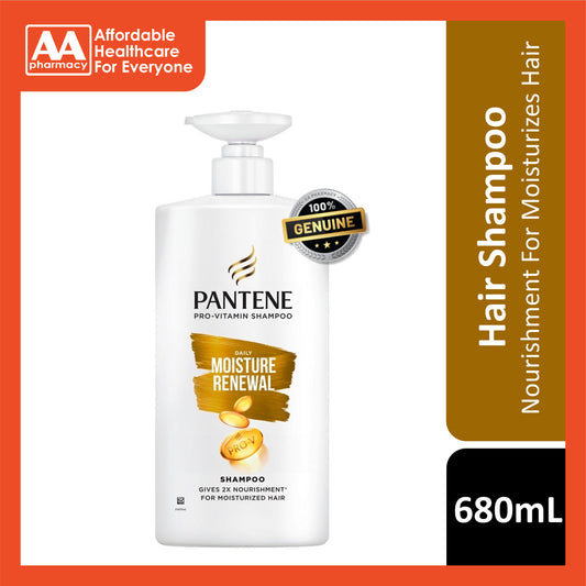 Pantene Pro-Vitamin Shampoo (Daily Moisture Renewal) 680mL