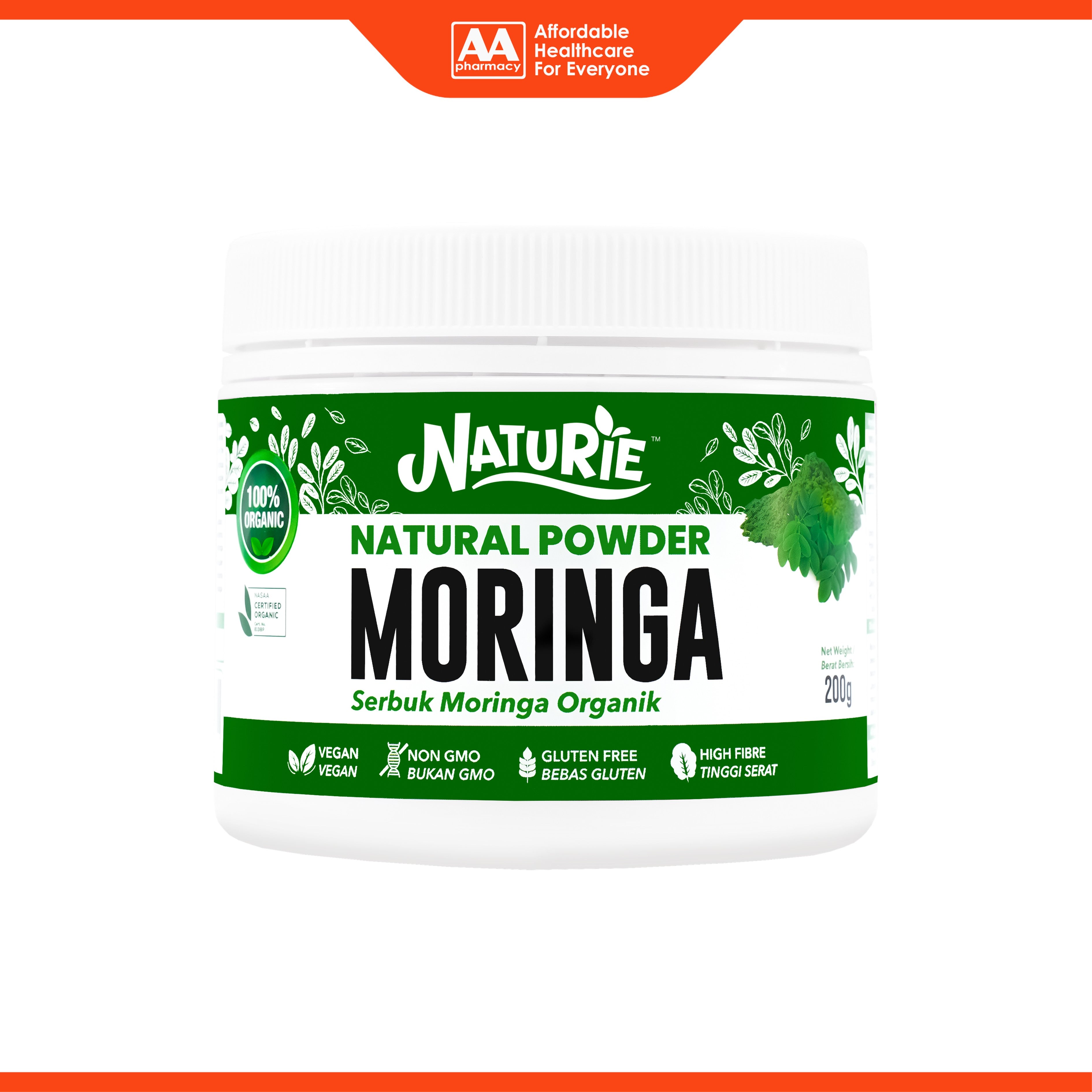 Naturie Organic Moringa Powder 200g
