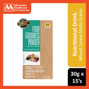 Hei Hwang Four Goodness Powder Mixed Cereal Multi Grains Drink Sachet 30gx15's