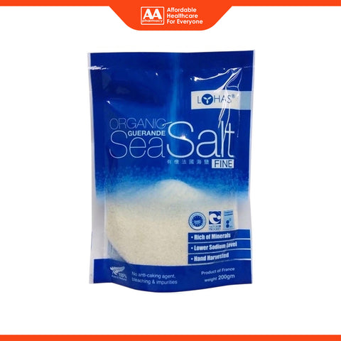 Lohas Organic Guerande Sea Salt (Fine) 200g