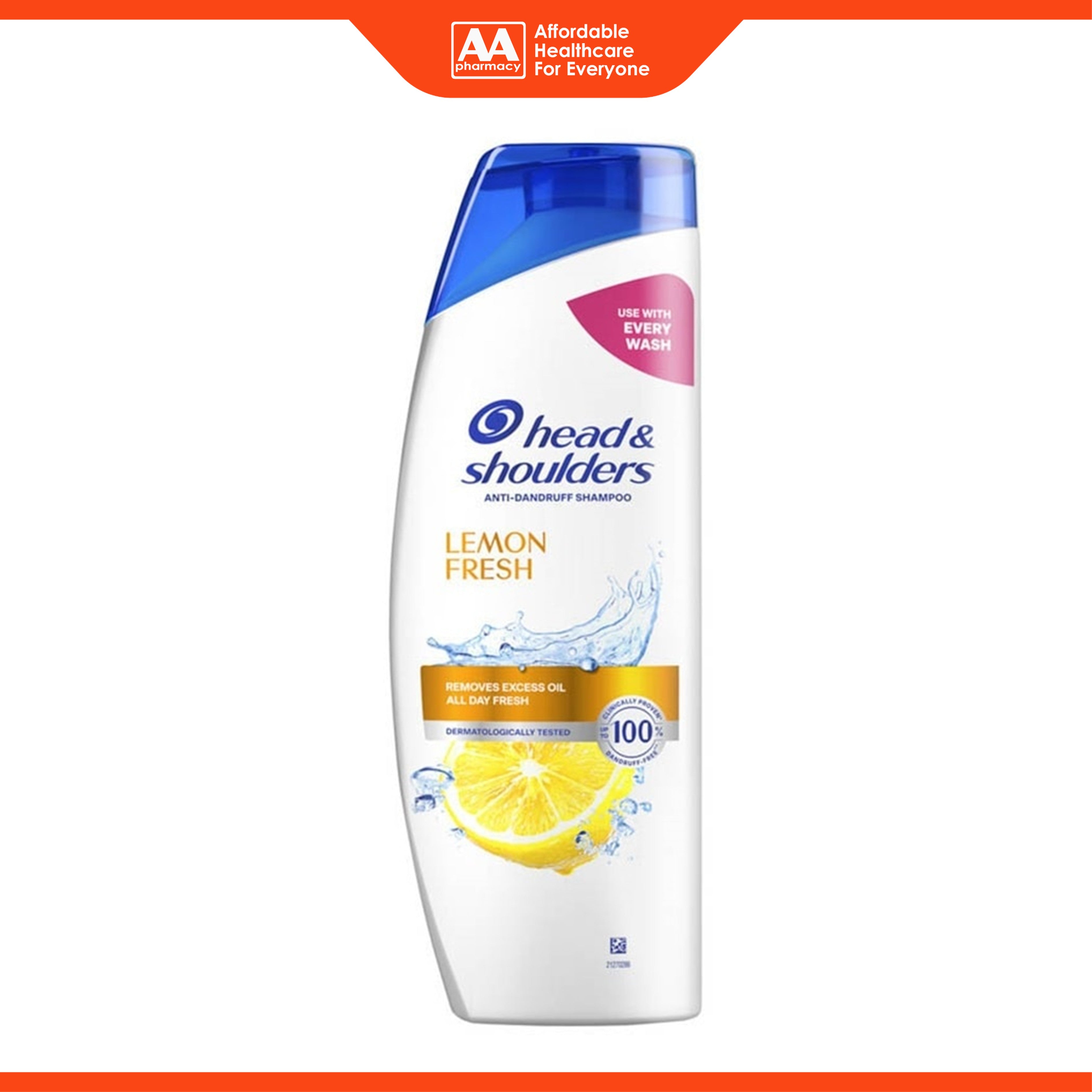 Head and Shoulders Anti-Dandruff Shampoo (Lemon Fresh) 300mL
