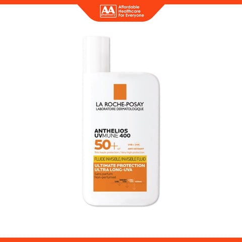 La Roche-Posay Anthelios UVMune 400 SPF50+ PA++++ Invisible Fluid 50mL