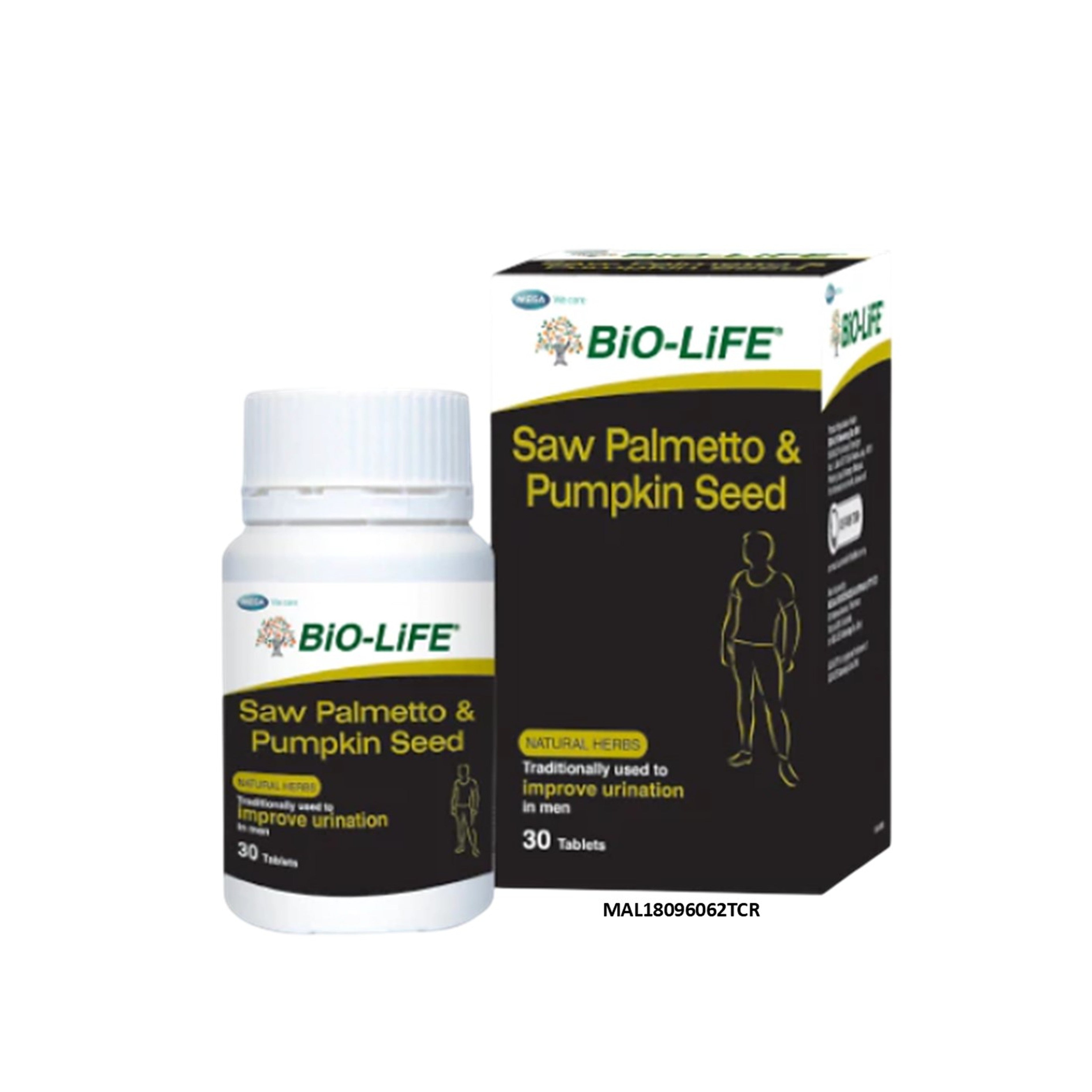 Bio-Life Saw Palmetto & Pumpkin Seed Tablet 30's