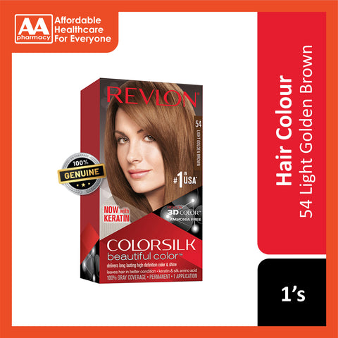 Revlon ColorSilk Beautiful Color 54 Light Golden Brown