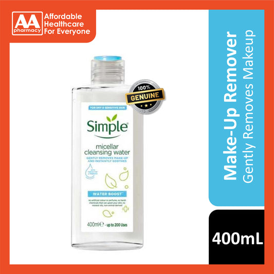 Simple Water Boost Micellar Cleansing Water 400mL