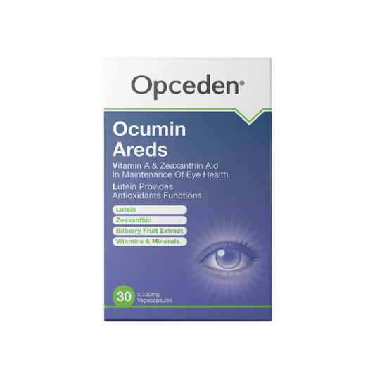 Opceden Ocumin Areds Vegecapsule 30's (Maintenance of Eye Health)