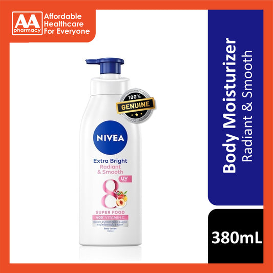 Nivea Body Lotion (Extra Bright, Radiant and Smooth) 380mL