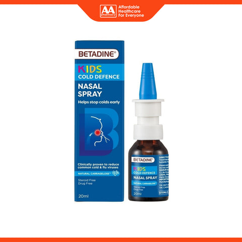 Betadine Kids Cold Defence Nasal Spray 20mL