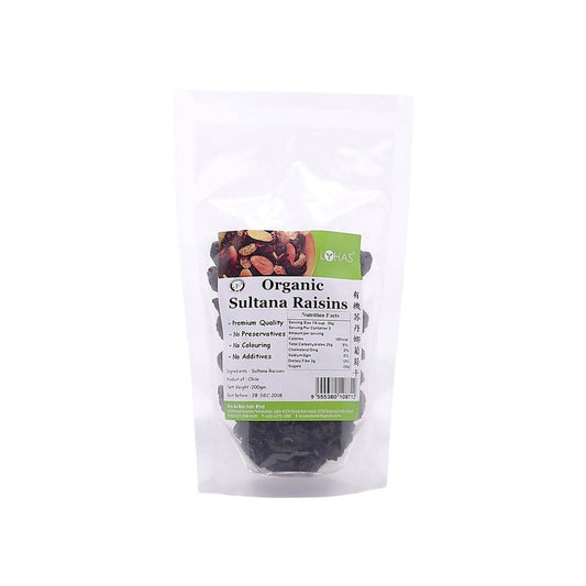 Lohas Organic Sultana Raisins 200g