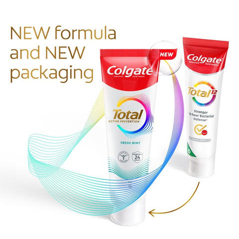 Colgate Total Active Prevention (Fresh Mint) Toothpaste 150gx2's [Twinpack]