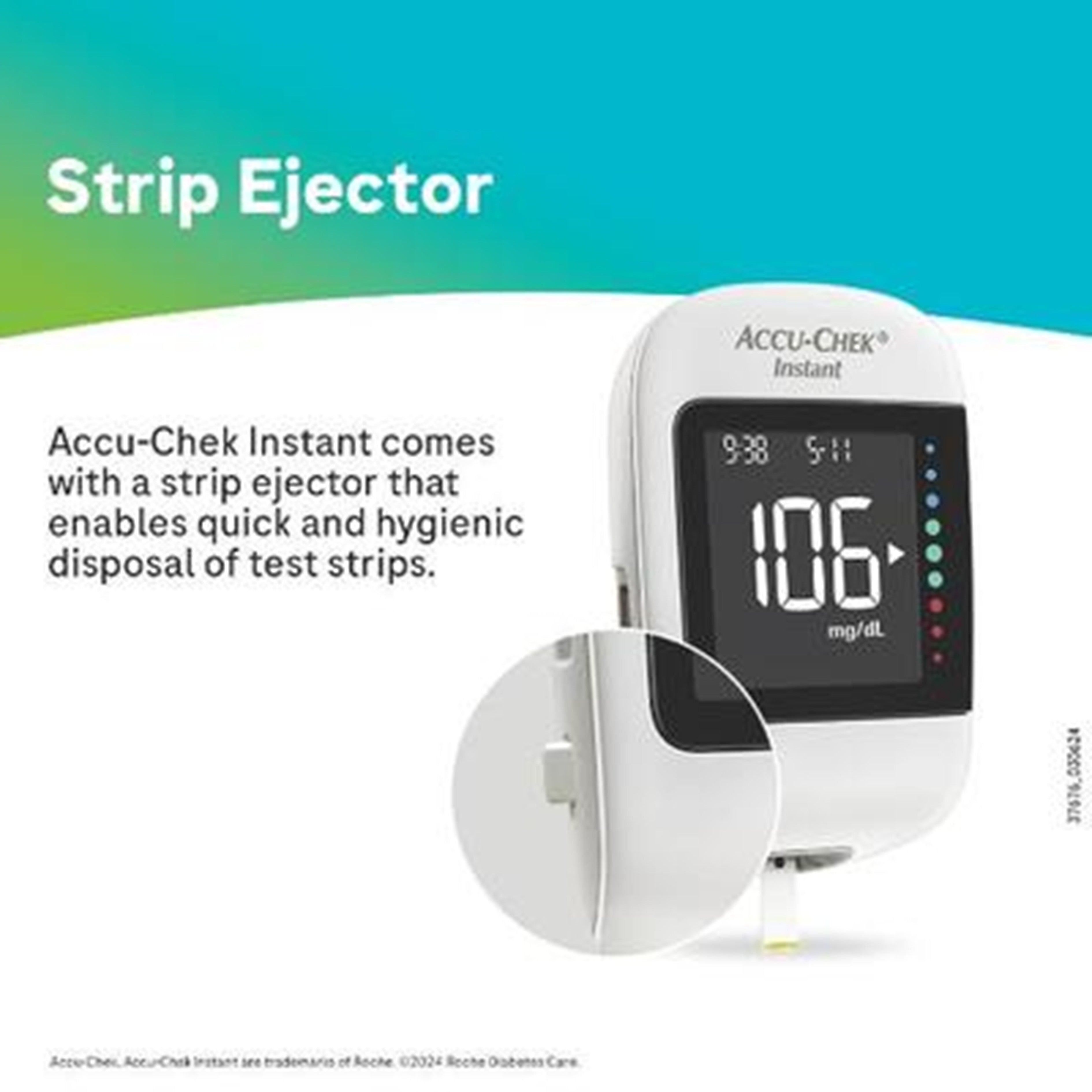 Accu-Chek Instant Blood Glucose Test Strip 25's (Compatible with Accu-Chek Instant and Instant S Blood Glucose Monitor)