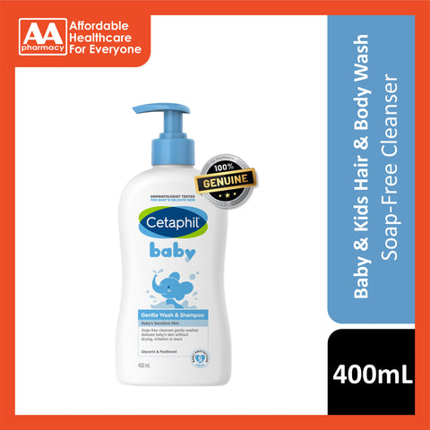 Cetaphil Baby Gentle Wash & Shampoo 400mL