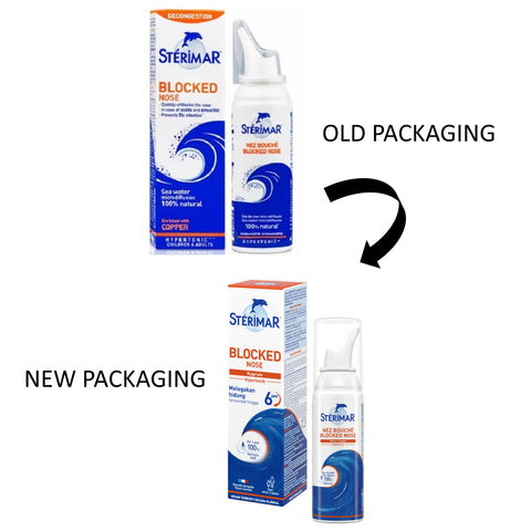 Sterimar Blocked Nose (Copper) Hypertonic Nasal Spray 100mL