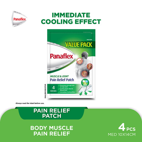 Panaflex Muscle and Joint Pain Relief Patch 4's [Value Pack]