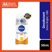 Nivea Extra Bright (C and E) 72H Anti-Perspirant Roll On 50mL