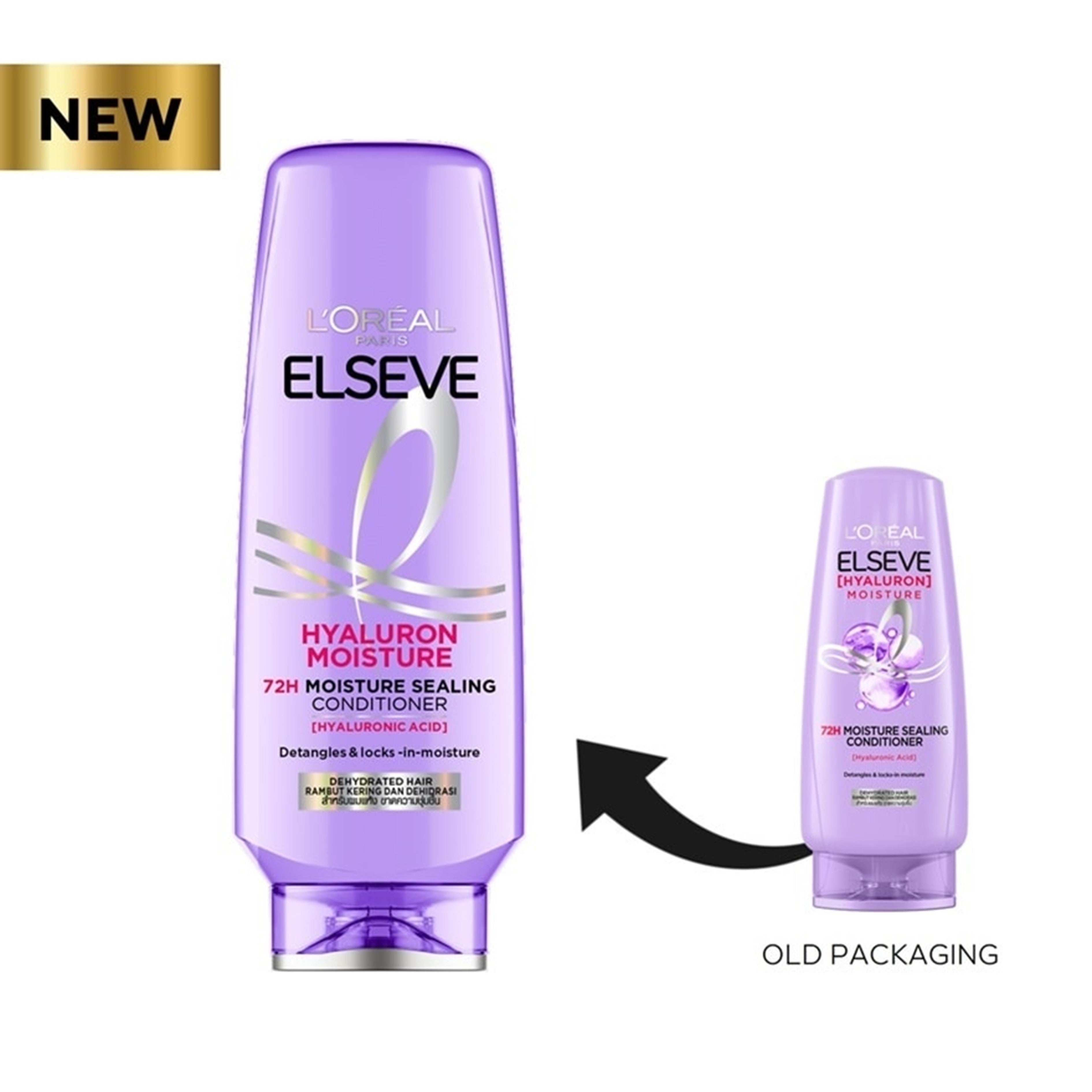 L'Oréal Paris Elseve [Hyaluron] Moisture 72H Moisture Sealing Conditioner 265mL