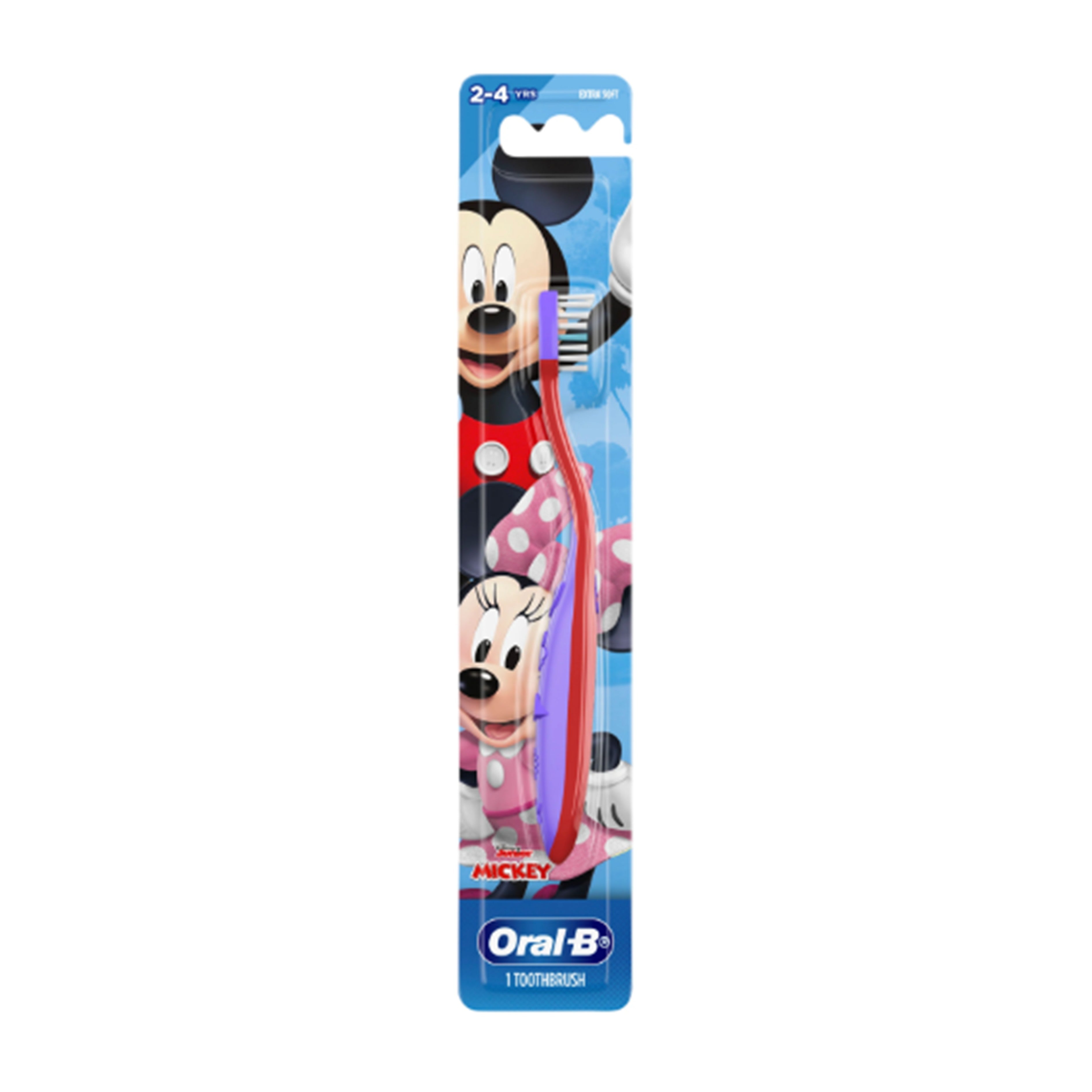 Oral-B Kids Toothbrush (Stage 2, Extra Soft) 1's (For Children 2-4 Years)