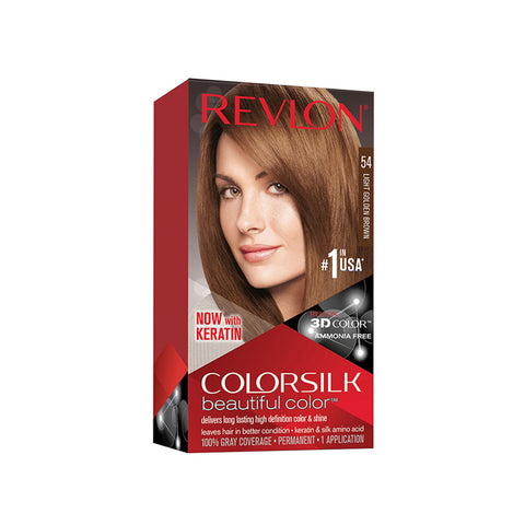 Revlon ColorSilk Beautiful Color 54 Light Golden Brown