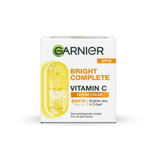 Garnier Bright Complete Vitamin C Serum Cream SPF36 PA+++ 50mL