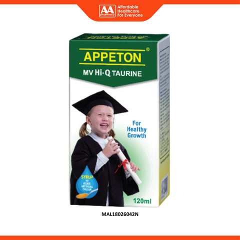 Appeton Multivitamin Hi-Q Taurine Syrup 120mL