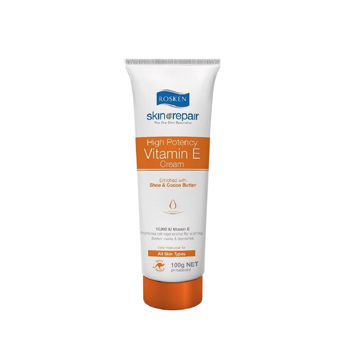 Rosken Skin Repair High Potency Vitamin E Cream 100g – AA Pharmacy
