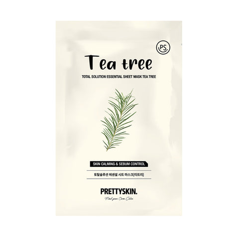 Pretty Skin Total Solution Essential Sheet Mask (Tea Tree) 1's