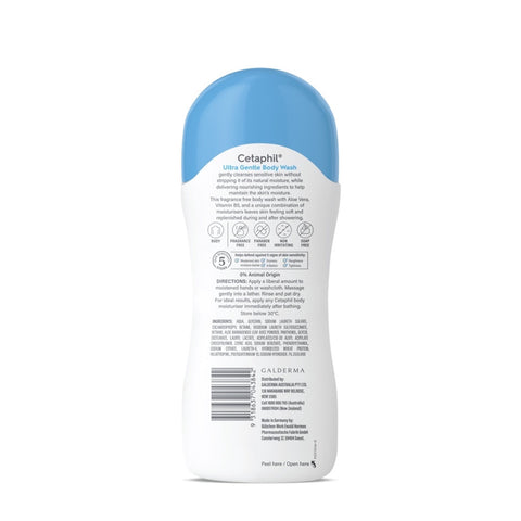 Cetaphil Ultra Gentle Body Wash 500mL