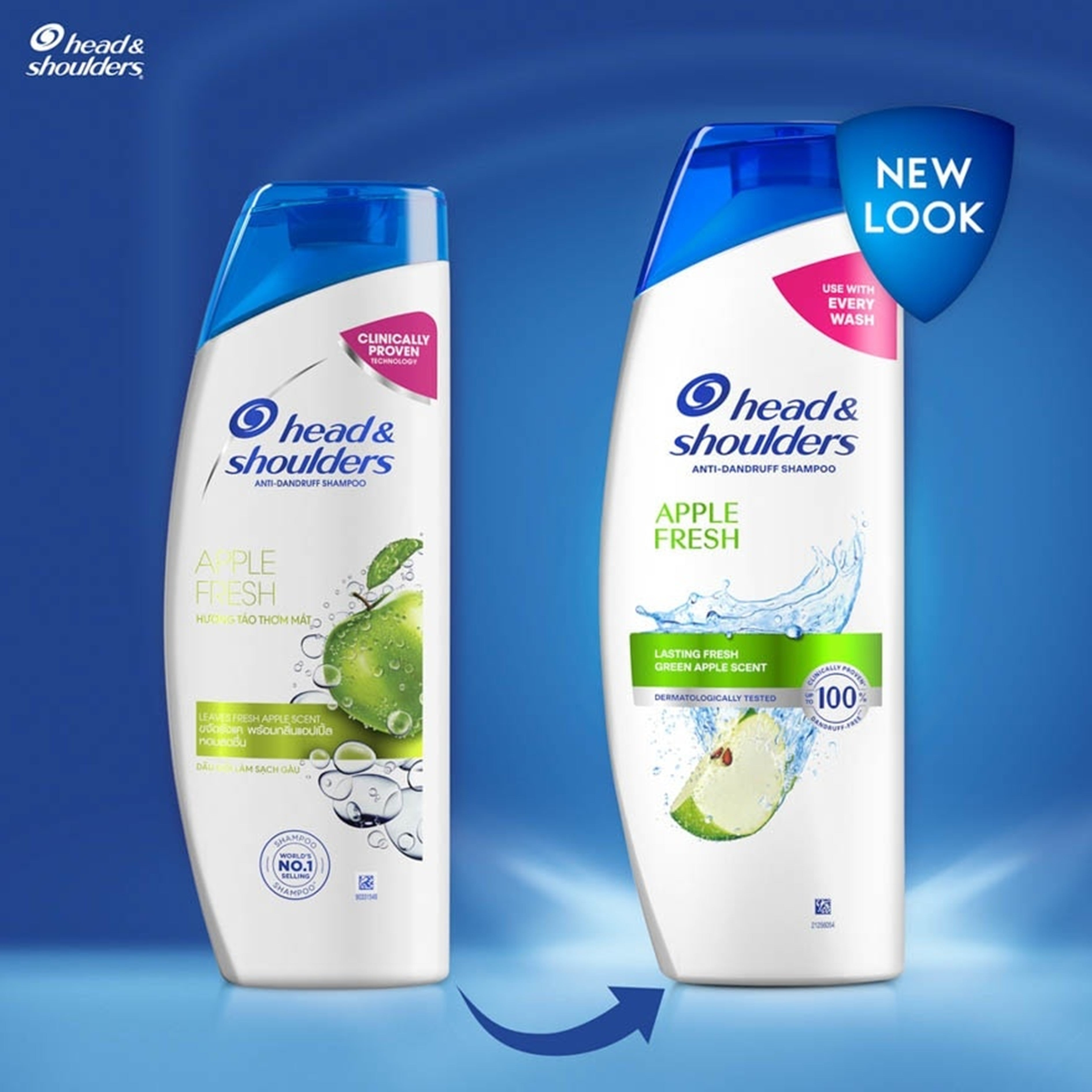 Head and Shoulders Anti-Dandruff Shampoo (Apple Fresh) 300mL