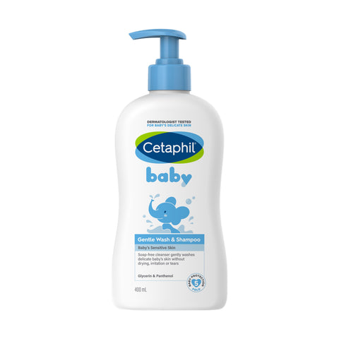 Cetaphil Baby Gentle Wash & Shampoo 400mL