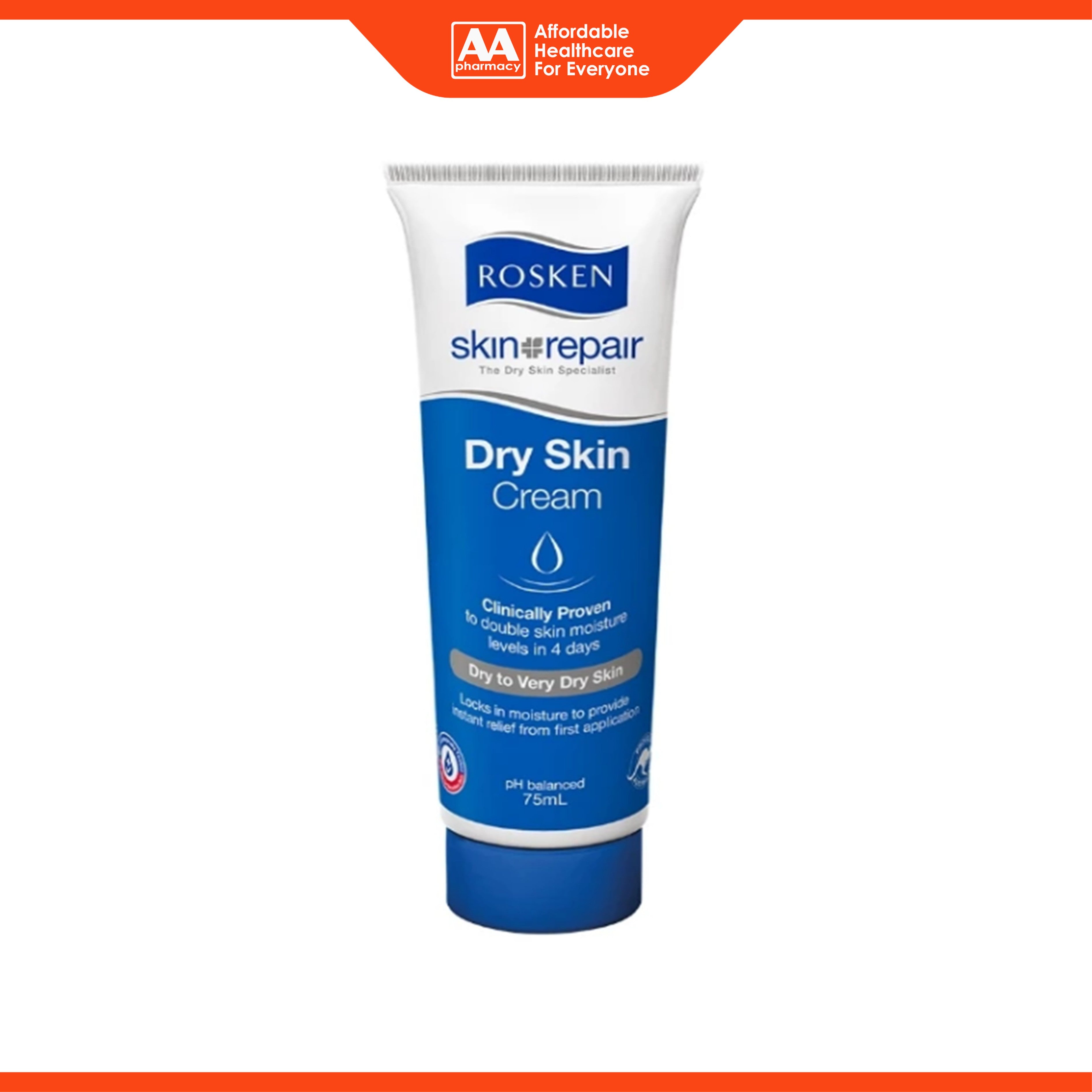 Rosken Skin Repair Dry Skin Cream 75mL
