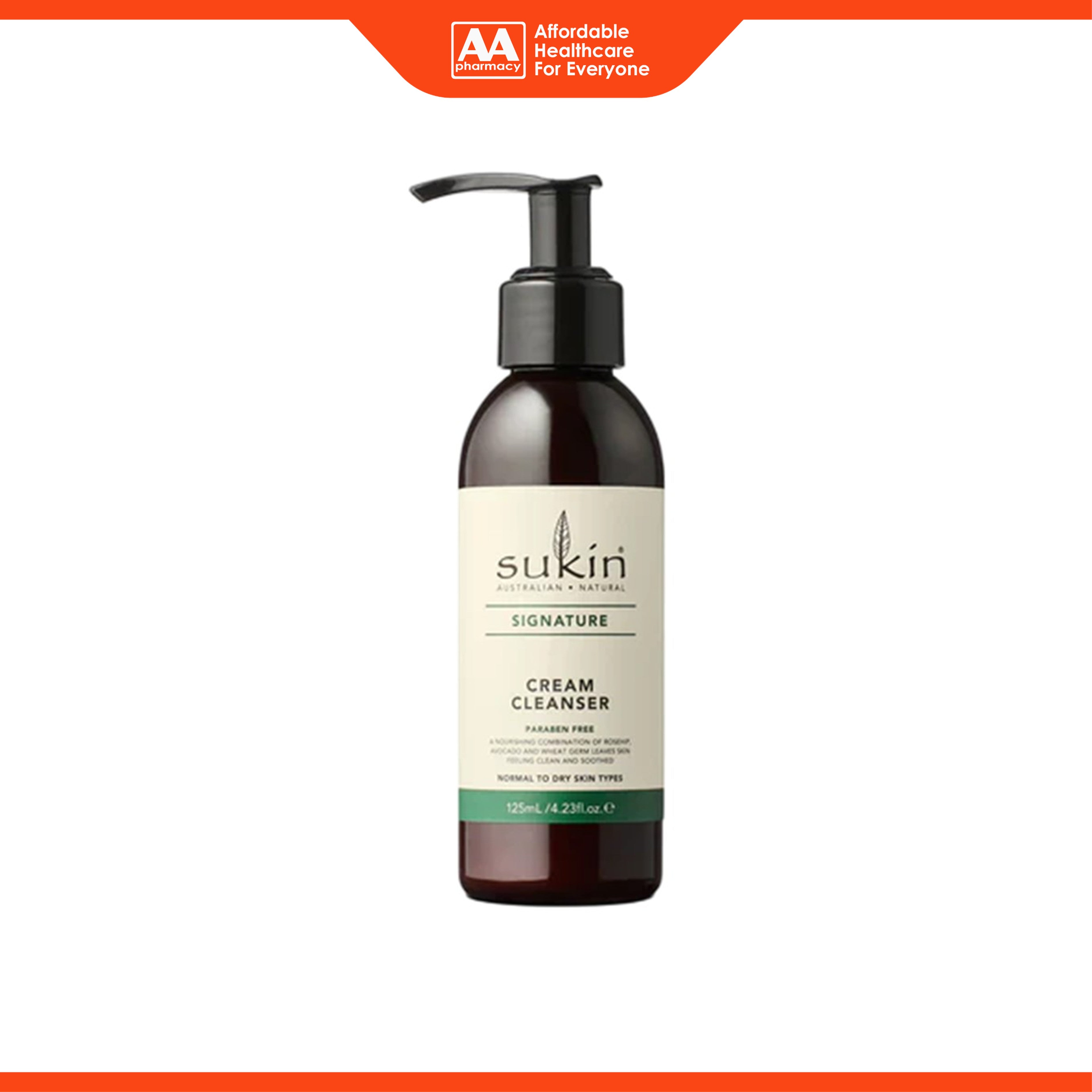 Sukin Signature Cream Cleanser (125ml)