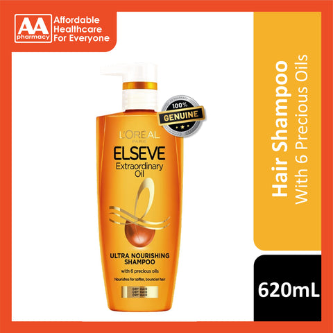 L'Oréal Paris Elseve Extraordinary Oil Ultra Nourishing Shampoo 620mL