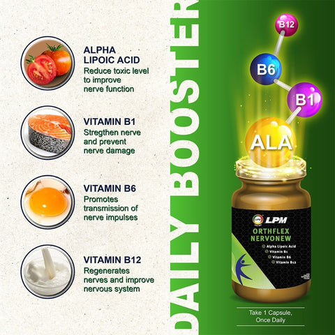 LPM Orthflex Nervonew Vegecapsule 60's