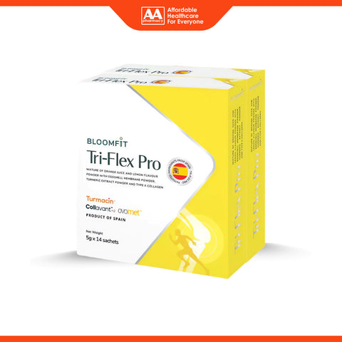 Bloomfit Tri-Flex Pro Powder Sachet 2x5gx14's