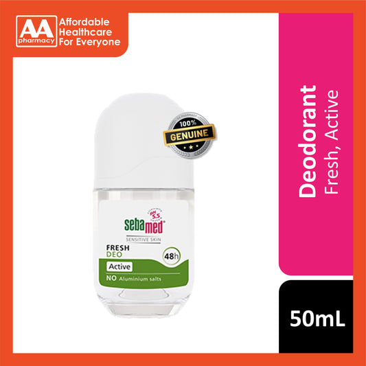 Sebamed Fresh Deodorant Roll On (Active) 50mL