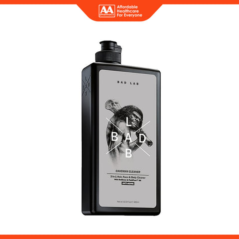 Bad Lab 3-in-1 Hair, Face and Body Caveman Cleaner (Anti-Aging) 400mL