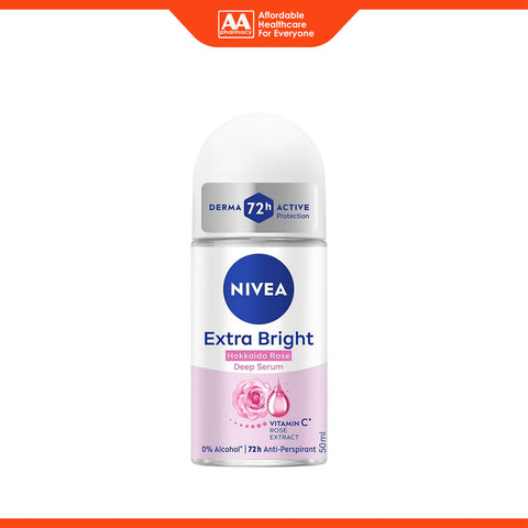 Nivea Deodorant Female Hokkaido Rose Roll On 50ml