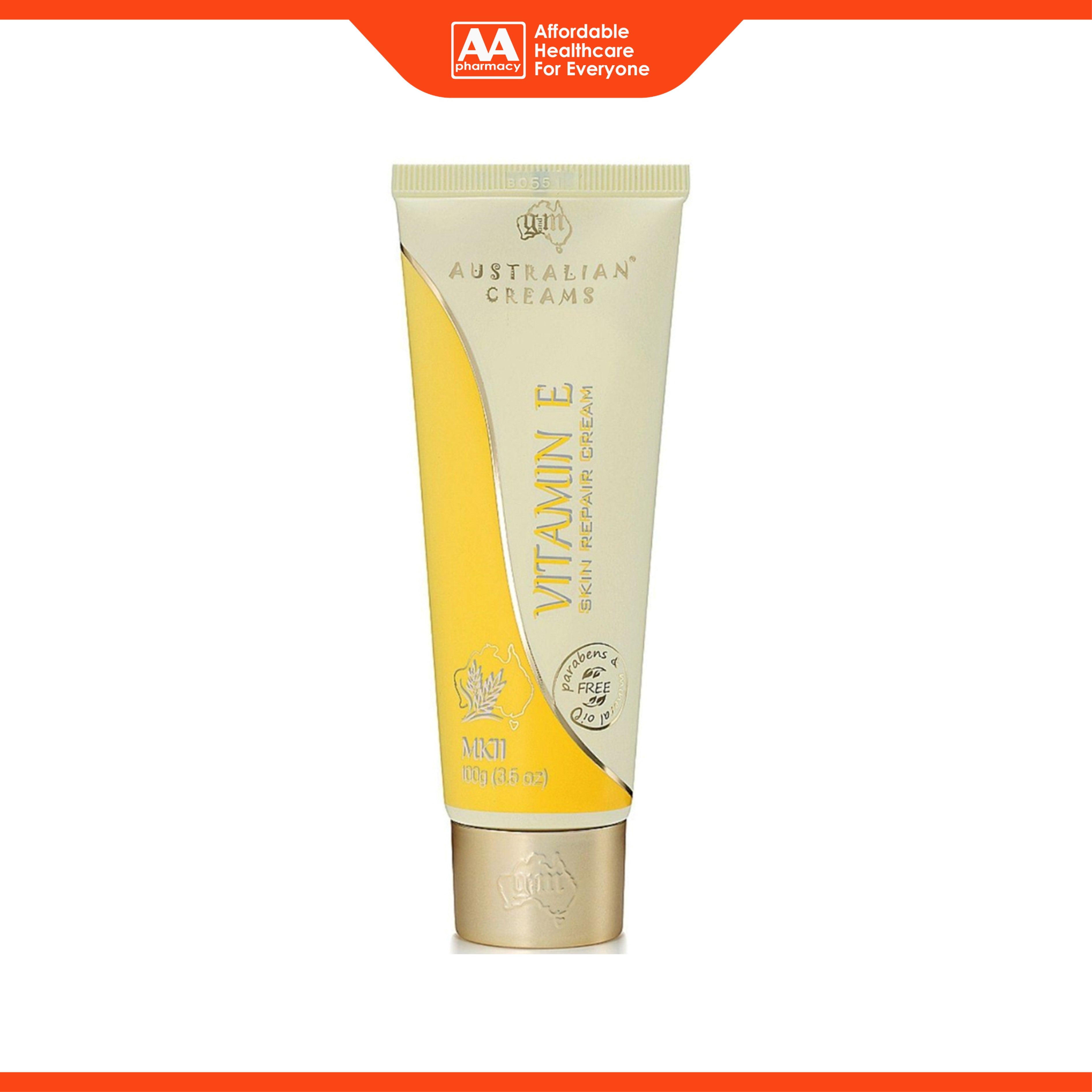 G and M Australian Cream Vitamin E Skin Repair Cream (100g)