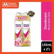 Rexona Vitamin + Bright Antiperspirant Spray (Sakura Radiance) 135mLx2's [Twinpack]