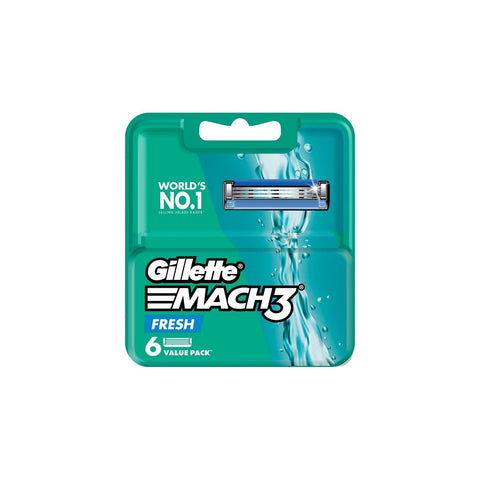 Gillette Mach 3 Fresh Cartridge 6's