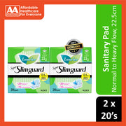 Lauríer Pads (Super Slimguard, Normal to Heavy Flow, Wing, 22.5cm) 2x20's [Day Use]